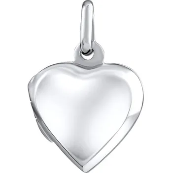 Šperk Stříbrný medailon otevirací srdce 15 mm
