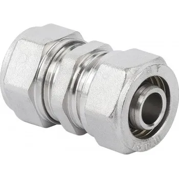 rozdělovač topení Šroubovací svěrná spojka oboustranná 16x16 pro PEX-AL-PEX