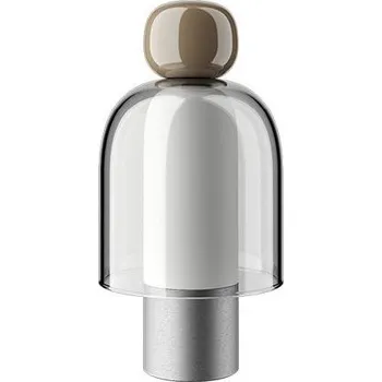 Lampička Lodes 17081 3826 Easy Peasy Chesnut, lampička na baterii se stmívačem, 3W LED 2700-3000K, výška 23,3cm