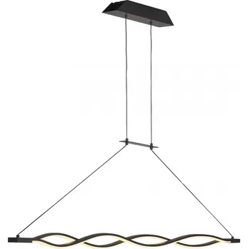 Mantra Sáhara Forja, závěsné LED svítidlo, 36W 2800K, hnědá, šířka 114cm