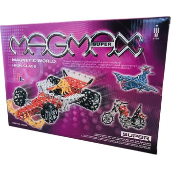ostatní stavebnice Bemi Magmax magnetická stavebnice formule