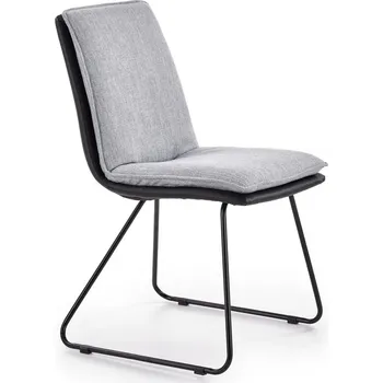Jídelní židle ImportWorld Jídelní židle F326, tmavě šedá, černá