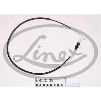 Lanko parkovací brzdy Lanko plynu, , 95496079, LINEX, 09.20.09