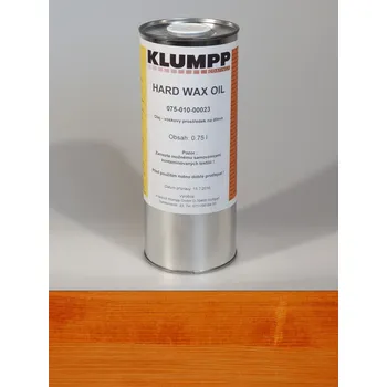 Olej na dřevo Hard Wax Oil - Meruňka 104, plechovka 0,25 l, vnitřní olej na nábytek s tvrdým voskem