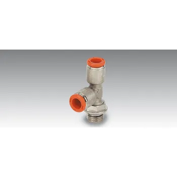 Příslušenství ke kompresoru Nástrčná rychlospojka T-kus otočný s kuželovým závitem 5 - R 1/8"a