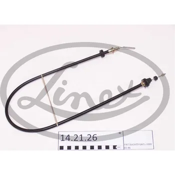 Lanko parkovací brzdy Lanko plynu, , 4398035, LINEX, 14.21.26