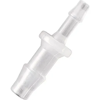 Hadicová spojka Hadicová plastová PE spojka / hadičník 6.4 - 3.9mm