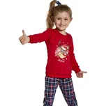 Cornette Reindeer červený 110/116 