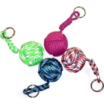 Přívěšek - pletená kulička | Železářství Klíče, příslušenství Příslušenství, přívěšky, visačky Přívěsky na klíče, popruhy na klíče