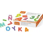 VIGA Dřevěná magnetická písmenka a…