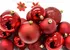Vánoční ozdoba Anděl Přerov 4640 vánoční koule červené 20 ks