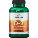 Swanson Vitamin D3 s kokosovým olejem…