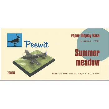 Plastikový model Peewit 1/72 Paper Display Base - SUMMER MEADOW