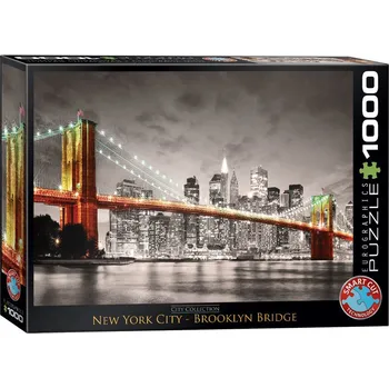 Eurographics New York City Brooklyn Bridge 1000 dílků Puzzle Eurographics New York City Brooklyn Bridge 1000 dílků