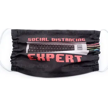 Plynová maska SINTECH© Premium Retro obličejová maska - C64