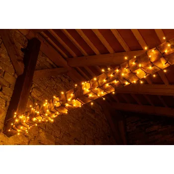 Vánoční světelný řetěz Decoled SLNX120W světelný řetěz 120 LED teplá bílá