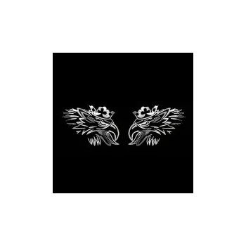 Samolepicí dekorace na vozidlo Niklová samolepka na auto design 'Scania' - rozměr 250x80mm (2 kusy) SLEVA 5%