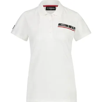 Pánské tričko Dámské polo Yamaha REVS Forbes bílá Velikost: M