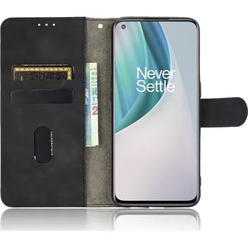 Pouzdro na mobilní telefon WalletCase pro Oneplus Nord N10 Barva: Černá