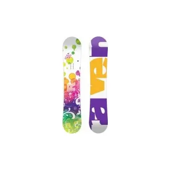 Snowboard Raven Lucy Junior 149 cm; Bílá snowboard + DÁREK DLE VÝBĚRU!