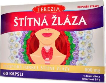 Přírodní produkt Terezia Company Štítná žláza 60 kapslí