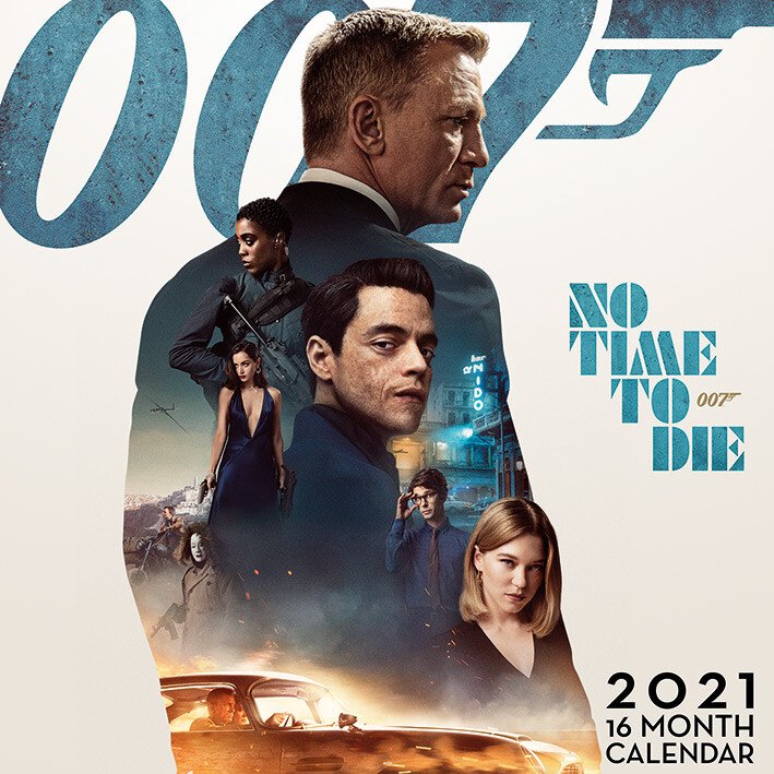 Pyramid International Kalendar James Bond No Time To Die 2021 Od 195 Kc Zbozi Cz