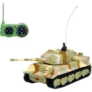RC model tanku Tiger RC Německý Tank Great Wall 2117 14 kanálová s otáčením o 360 °, LED světlo