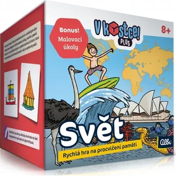 Desková hra Albi V kostce! Plus svět