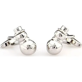 Manžetový knoflíček Manžetové knoflíčky zima, sněhulák