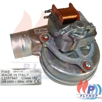 Příslušenství ke kotli Ventilátor spalin DAKON DUA 24 CT / RT / BEA T 47W GR03645 - 7004 0104 / 87381014030 / 95261072