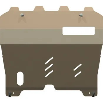 Kryt motoru Kryt motoru a převodovky, NISSAN Murano, (Z51), 2008->, ohýbaný, hliník 5 mm (75.15.1596)