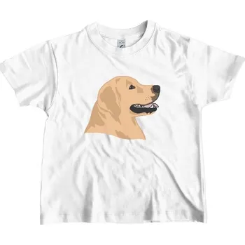 Tričko s potiskem Zlatý retrívr dětské