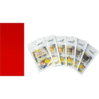 Olej na dřevo Osmo VZOREK Dekorační vosk intenzivní odstíny 3104 červená