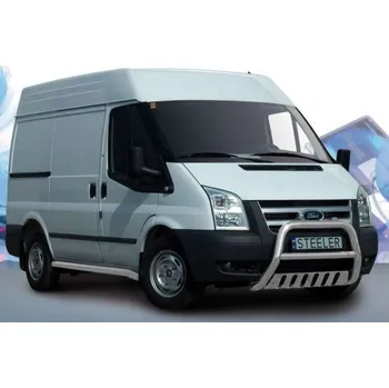 Tuning Přední rám nerez se spodním chráničem a EC homologací Ford Transit VII, 2006-2013 (63.TRANSIT-R0070-04)