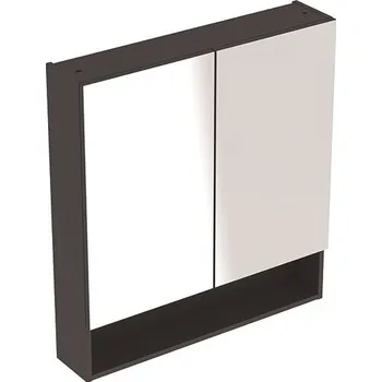 Geberit Selnova Square zrcadlová skříňka 85x58,8x17,5 cm, láva/lak mat (501.265.00.1)