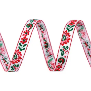 Krojová vzorovka šíře 10 mm, barva 1 červená