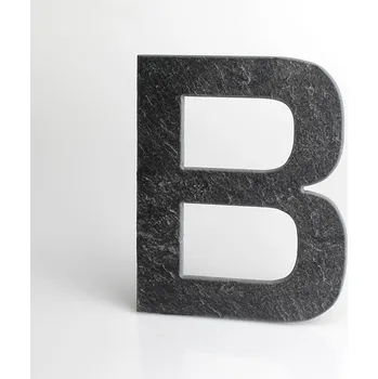 Domovní cedule Domovní číslo popisné Břidlice EUROMODE - písmeno "B"
