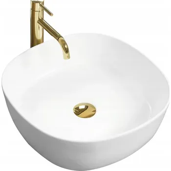 Rea Keramické umyvadlo ELENA - Matně bílá