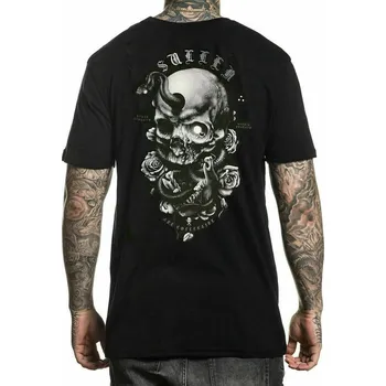 Pánské tričko tričko hardcore pánské - NICLAS SERPENT - SULLEN - SCM2974_BK - S