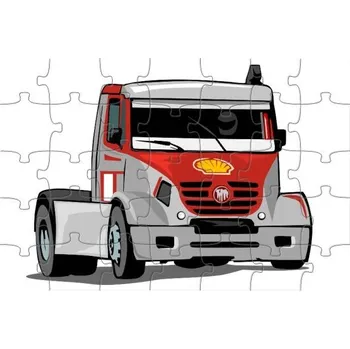 Puzzle Pelisport Puzzle A4 auto kreslené 2 / 35 dílků