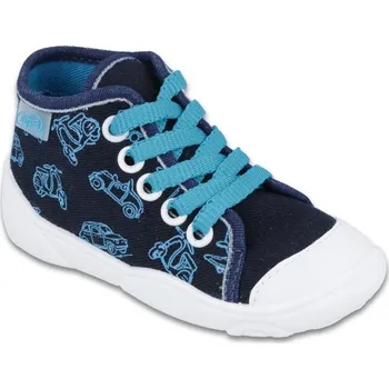 Chlapecká obuv Tenisky plátěnky kecky Befado Maxi 218P059 s dopravními prostředky velikost: 26