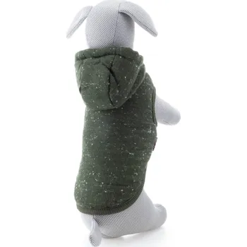 Obleček pro psa Vsepropejska Klon zimní bunda pro psa Barva: Tmavě zelená, Délka zad (cm): 35, Obvod hrudníku: 42 - 46 cm