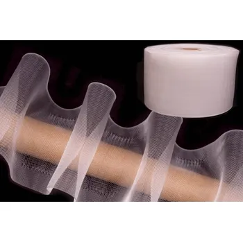 Záclonovka transparentní šíře 80mm, barva Průhledná