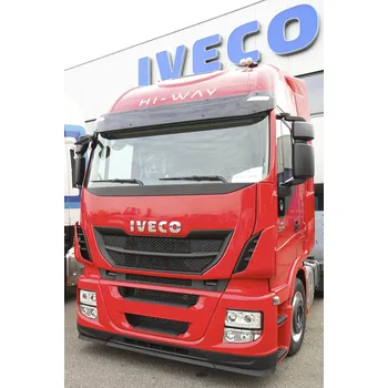 Plexi ofuk oken Sluneční clona Iveco Stralis Hi-Way 5139AB/komplet (kompletní clona - akrylová část s montážní sestavou)