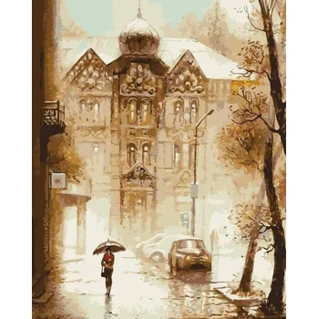 Gaira Malování podle čísel Deštivo