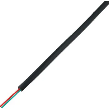 Síťový kabel Telefonní kabel 2x28AWG černý