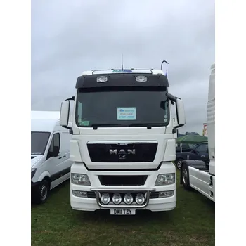 Plexi ofuk oken Sluneční clona MAN TGX XLX, TG-A XLX FOR 2*320FF UPD. Art.Nr. AE5119L2U (Akrylová část s montážní sestavou pro uchycení reflektorů na stávající montážní sadě!)