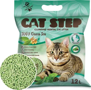 podestýlka pro kočku Cat Step Tofu Green Tea 12 l