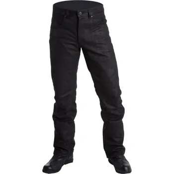 Moto kalhoty LOOKWELL INTERNATIONAL Dámské kožené motocyklové džíny Lookwell ROXY černé Velikost: 40