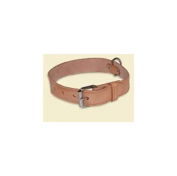 Obojek pro psa Barvářský obojek podšitý, spona, přírodní, 70 cm